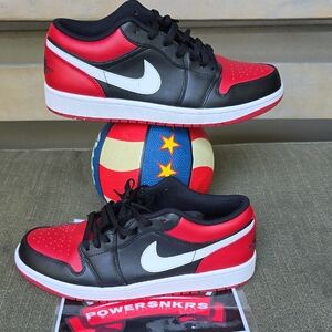 Nike Red and Black Sneakers